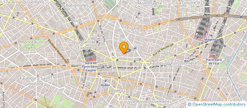 localisation de l'entreprise OCCINVEST  PARIS