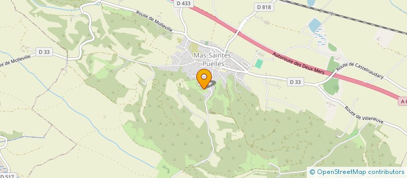 localisation de l'entreprise OCCIPAIN  VILLEFRANCHE-DE-ROUERGUE