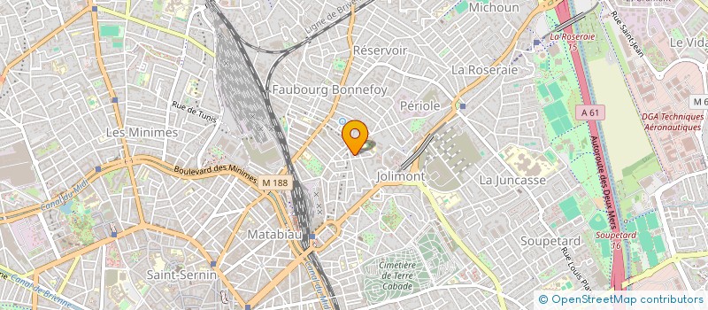 localisation de l'entreprise OCCIPRODENT à TOULOUSE