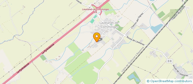 localisation de l'entreprise OCCIPROJET  LAVELANET-DE-COMMINGES