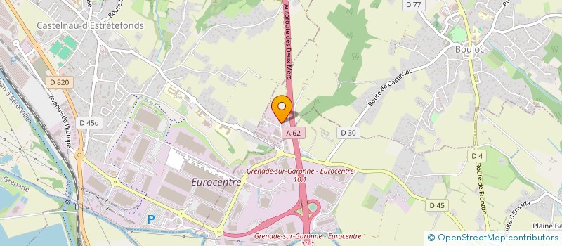 localisation de l'entreprise OCCITA PHARM  BOULOC