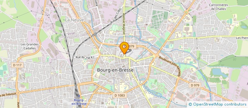 localisation de l'entreprise OCCITADIS à BOURG-EN-BRESSE