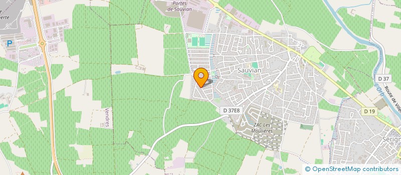 localisation de l'entreprise OCCITAFUN  SAUVIAN