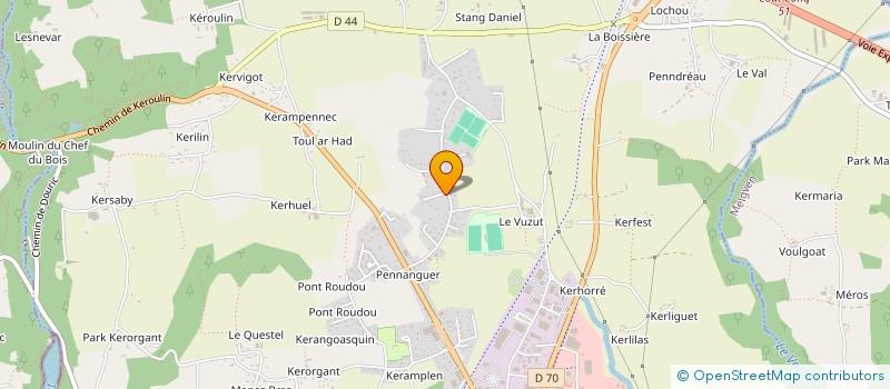 localisation de l'entreprise OCCITAGNE à CONCARNEAU