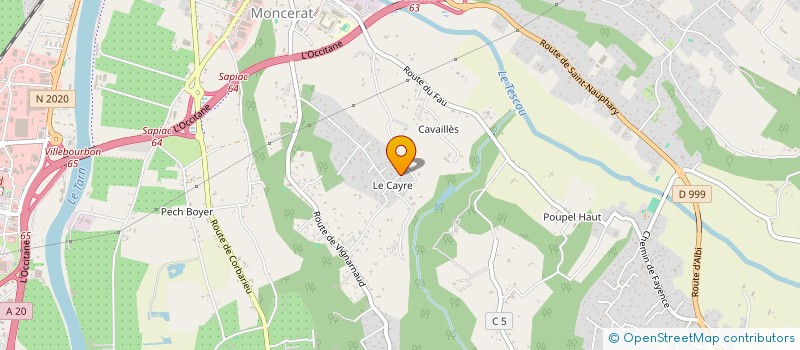 localisation de l'entreprise OCCITALIEN  VARENNES