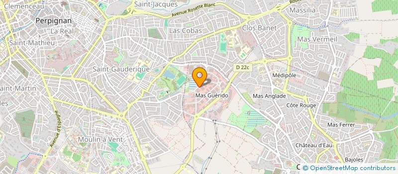 localisation de l'entreprise OCCITALIT à CABESTANY