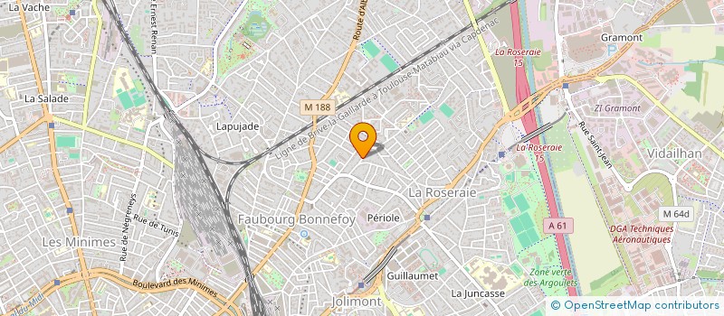 localisation de l'entreprise OCCITAN CONSULTING ET MANAGEMENT  TOULOUSE