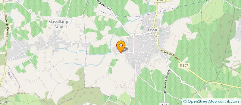 localisation de l'entreprise OCCITANE  LEZAN