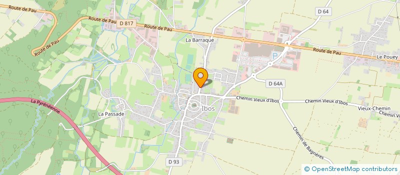 localisation de l'entreprise OCCITANE à PAU