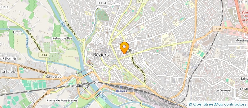 localisation de l'entreprise OCCITANE CONSEIL SERVICE à BEZIERS
