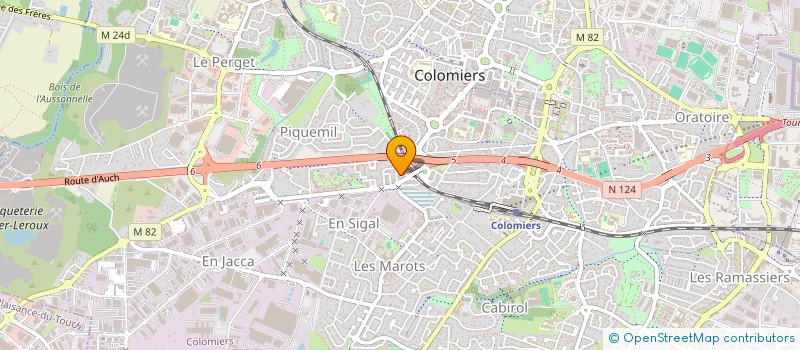 localisation de l'entreprise OCCITANE SECURITE à COLOMIERS