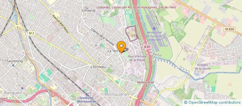 localisation de l'entreprise OCCITANIA CHAUFFEUR VTC à TOULOUSE