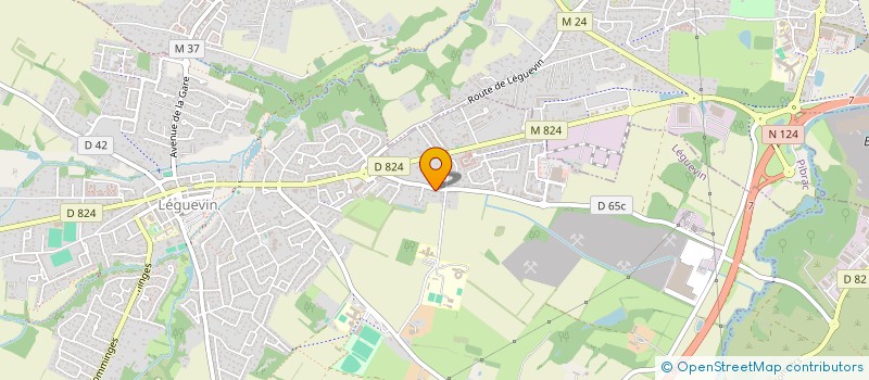 localisation de l'entreprise OCCITANIA CONSTRUCTION  LEGUEVIN