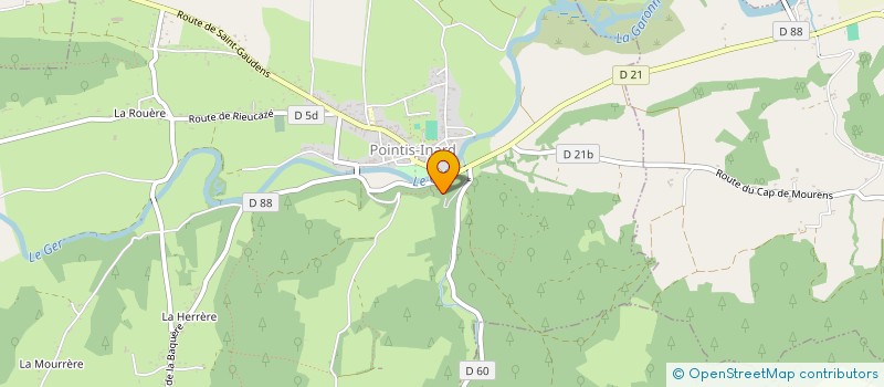 localisation de l'entreprise OCCITANIA RETREATS  RIEUCAZE