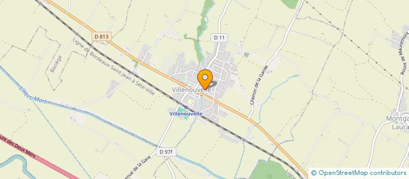 localisation de l'entreprise OCCITANIC à VILLENOUVELLE