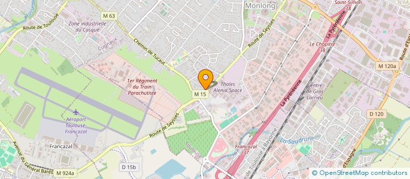 localisation de l'entreprise OCCITANIE à TOULOUSE