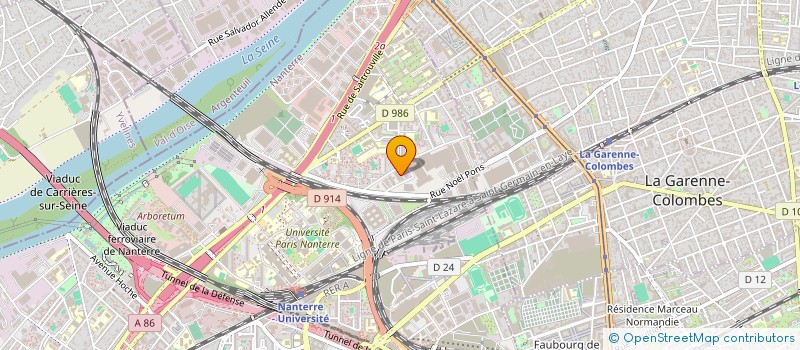 localisation de l'entreprise OCCITANIE BALBOA  NANTERRE