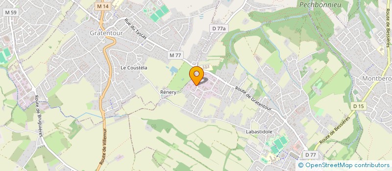 localisation de l'entreprise OCCITANIE BOISSONS à PECHBONNIEU
