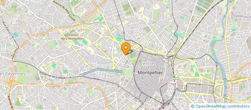 localisation de l'entreprise OCCITANIE BTP à MONTPELLIER
