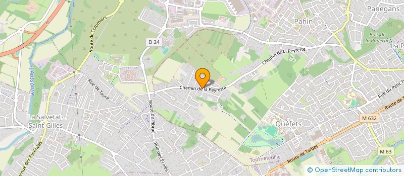 localisation de l'entreprise OCCITANIE CAOUTCHOUC  TOURNEFEUILLE