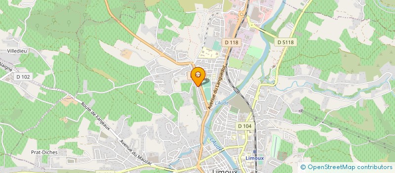 localisation de l'entreprise OCCITANIE CARBONE REPARATION à LIMOUX