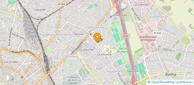 localisation de l'entreprise OCCITANIE COMMUNICATION à TOULOUSE