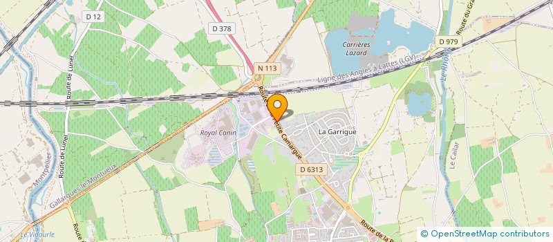 localisation de l'entreprise OCCITANIE CONSULTANTS ENTREPRISES O.C.E.  AIMARGUES