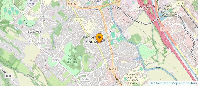 localisation de l'entreprise OCCITANIE COURTAGE TRAVAUX  SAINT-ORENS-DE-GAMEVILLE