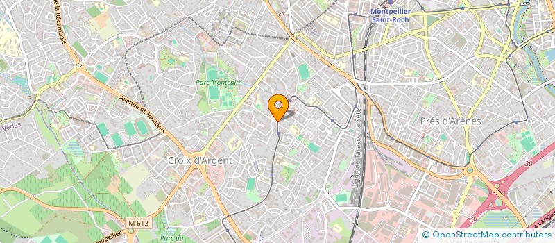 localisation de l'entreprise OCCITANIE DEVELOPPEMENT à MONTPELLIER