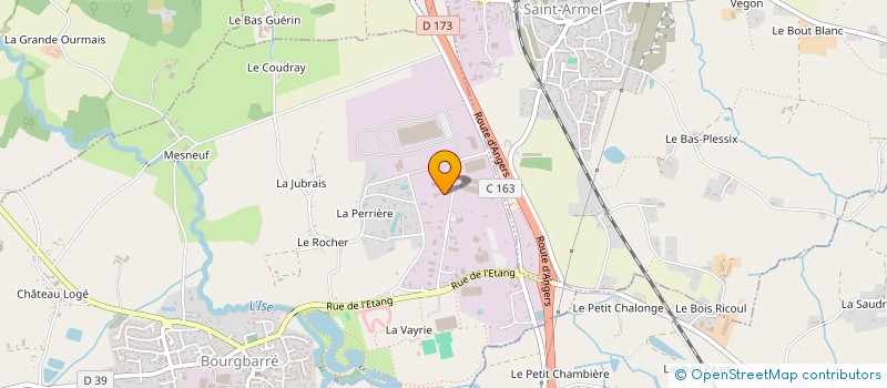 localisation de l'entreprise OCCITANIE DISTRIBUTION à BOURGBARRE