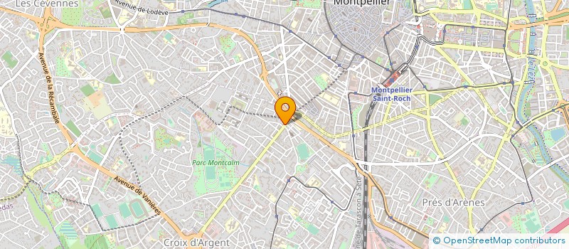 localisation de l'entreprise OCCITANIE EN SCENE à MONTPELLIER