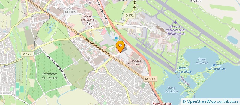 localisation de l'entreprise OCCITANIE EVENTS  PEROLS