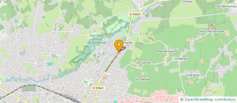 localisation de l'entreprise OCCITANIE GARDIENNAGE SECURITE à BERGERAC