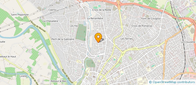 localisation de l'entreprise OCCITANIE GF à BEZIERS