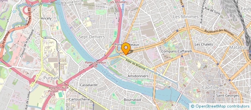 localisation de l'entreprise OCCITANIE HABITAT, SOCIETE DE COORDINATION  TOULOUSE