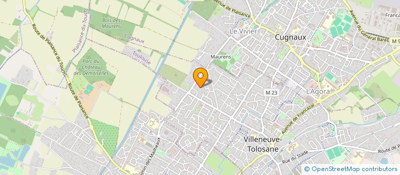 localisation de l'entreprise OCCITANIE INDUSTRIE à VILLENEUVE-TOLOSANE
