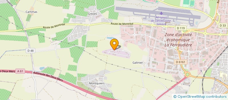 localisation de l'entreprise OCCITANIE JARDINAGE à CARCASSONNE