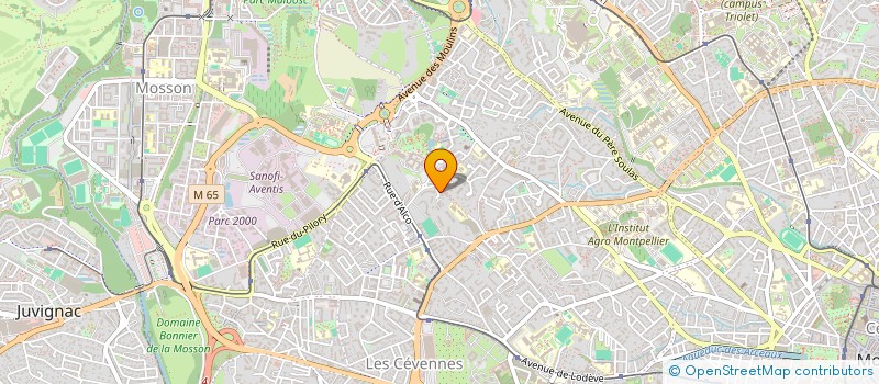 localisation de l'entreprise OCCITANIE LA REUSSITE POUR TOUS à MONTPELLIER