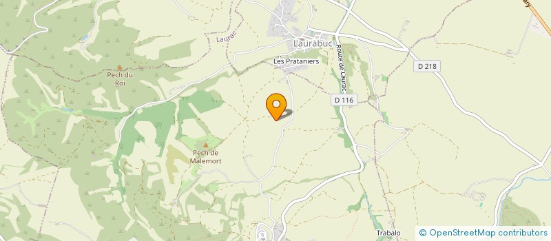 localisation de l'entreprise OCCITANIE MOTOCULTURE  LAURAC