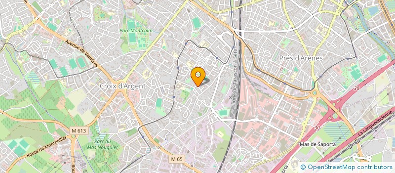 localisation de l'entreprise OCCITANIE OCULTURE à MONTPELLIER