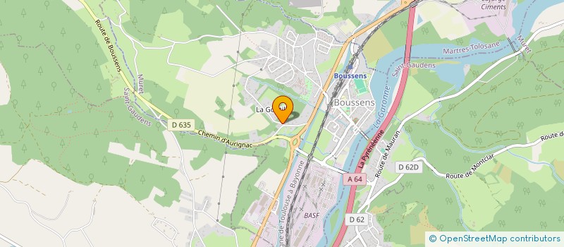 localisation de l'entreprise OCCITANIE PARE-BRISE  BOUSSENS