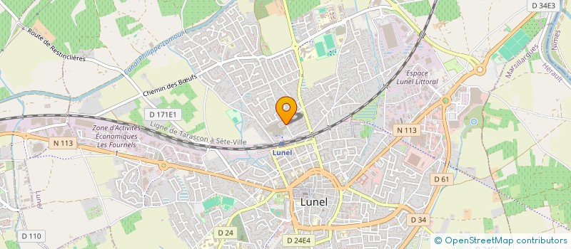 localisation de l'entreprise OCCITANIE PRO ETANCHEITE à LUNEL