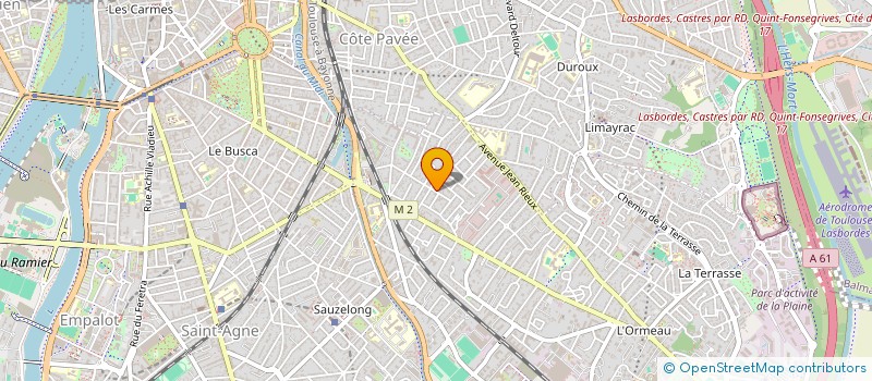 localisation de l'entreprise OCCITANIE SAHEL DEVELOPPEMENT (OSD) à TOULOUSE