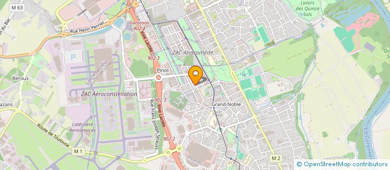 localisation de l'entreprise OCCITANIE SERVICE GROUP EVENTS à BLAGNAC