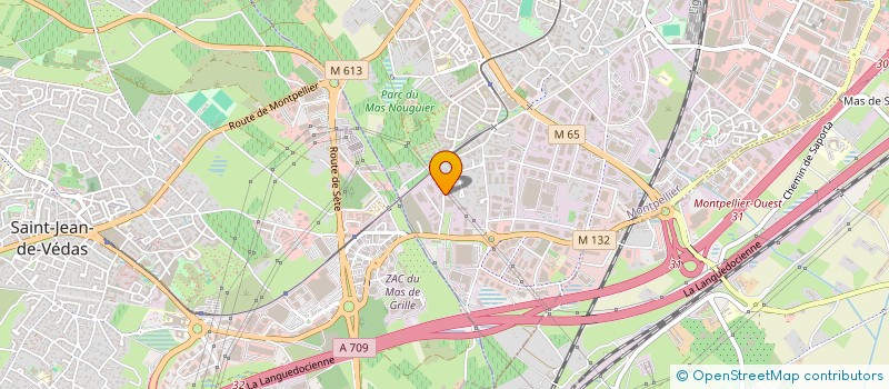 localisation de l'entreprise OCCITANIE SERVICES à MONTPELLIER