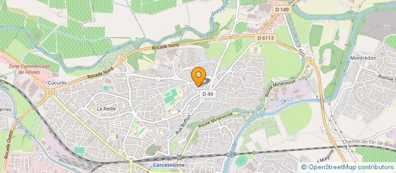 localisation de l'entreprise OCCITANIE SERVICES à CARCASSONNE