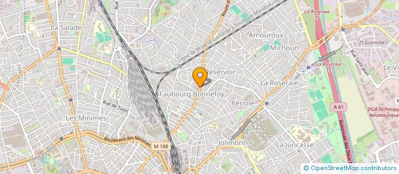 localisation de l'entreprise OCCITANIE SERVICES TOULOUSE à TOULOUSE