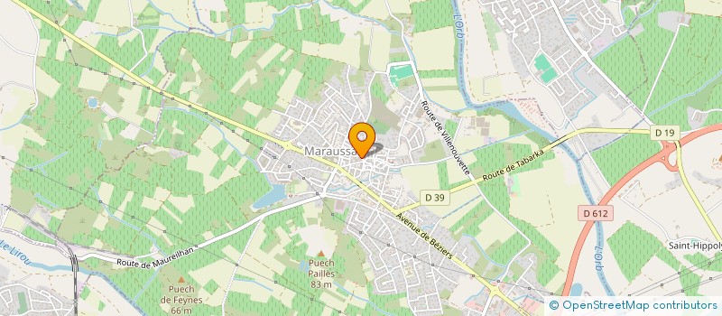 localisation de l'entreprise OCCITANIE SOINS à MARAUSSAN