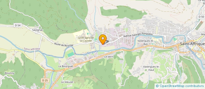 localisation de l'entreprise OCCITANOVA  SAINT-AFFRIQUE