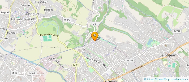 localisation de l'entreprise OCCITAQUI à L'UNION